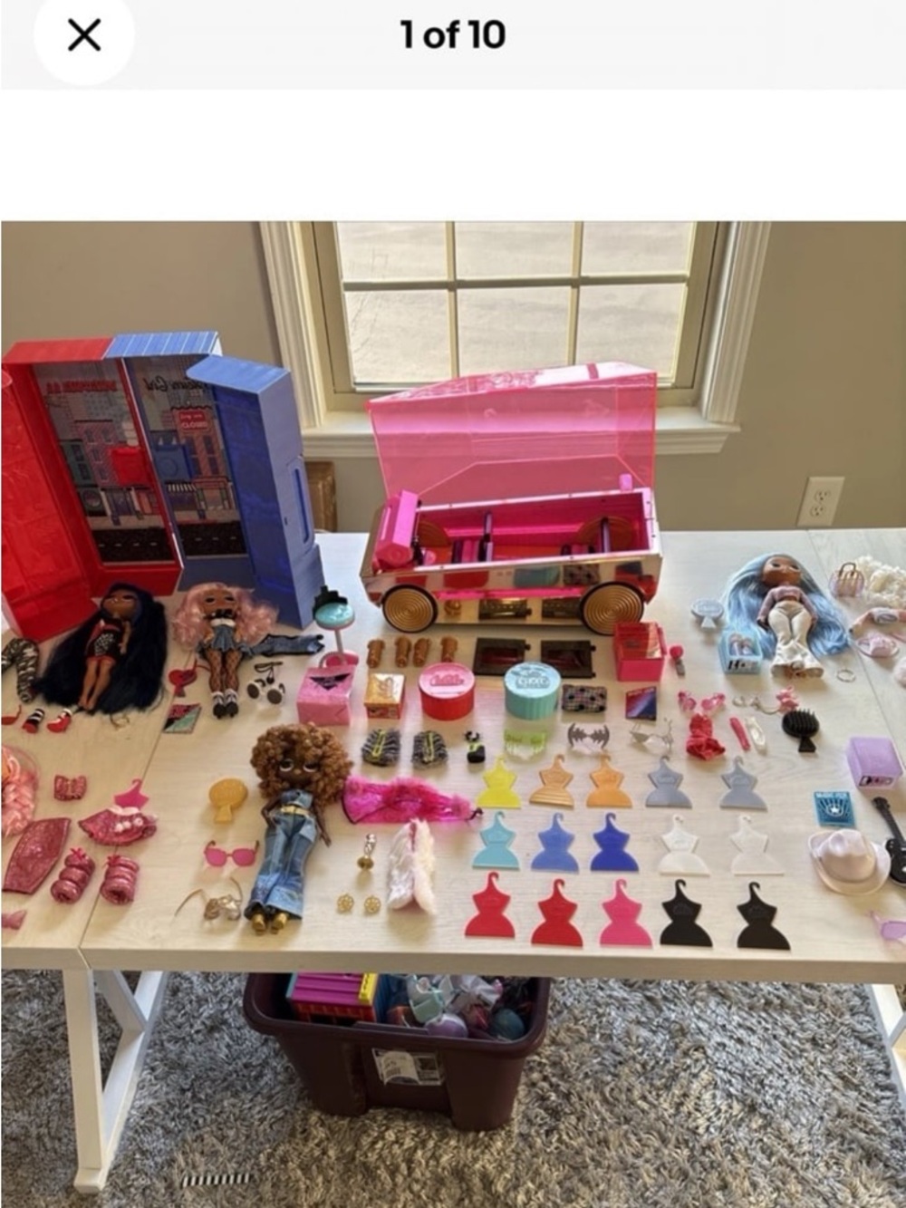 OMG doll set lot (130 pieces)